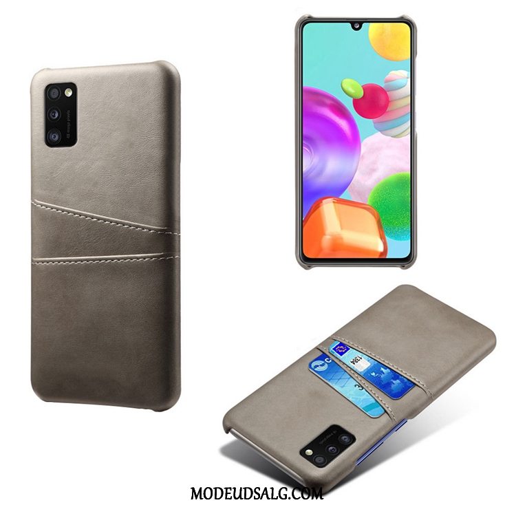 Samsung Galaxy A41 Etui Cover Af Personlighed Kort Anti-fald Tasker