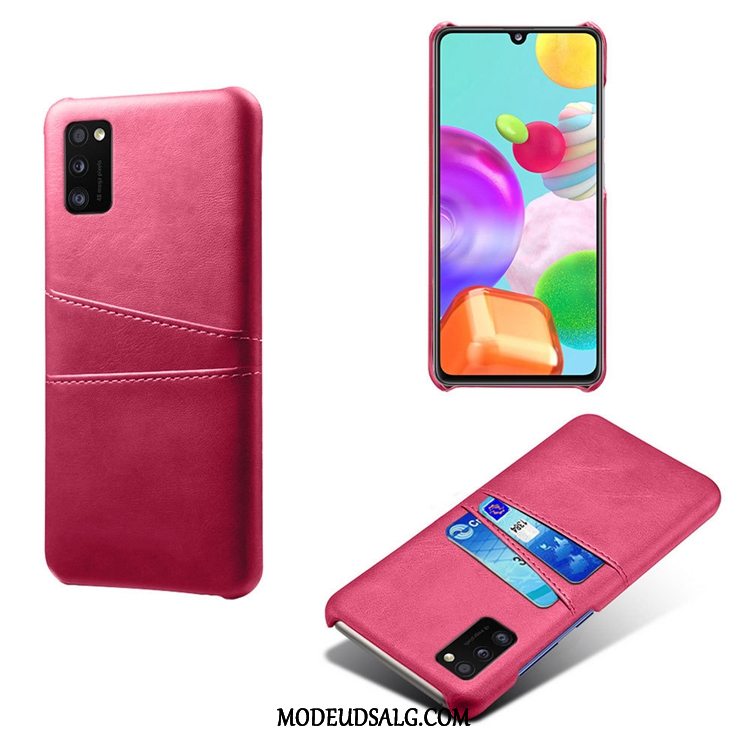 Samsung Galaxy A41 Etui Cover Af Personlighed Kort Anti-fald Tasker