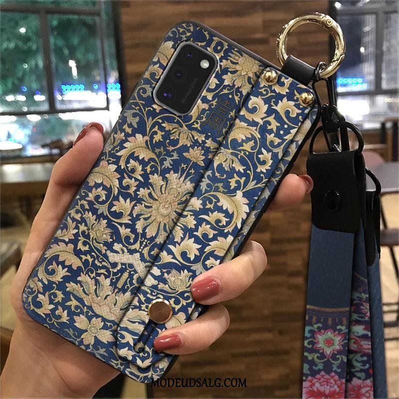 Samsung Galaxy A41 Etui / Cover Kinesisk Stil Lyserød Hængende Ornamenter Support Beskyttelse