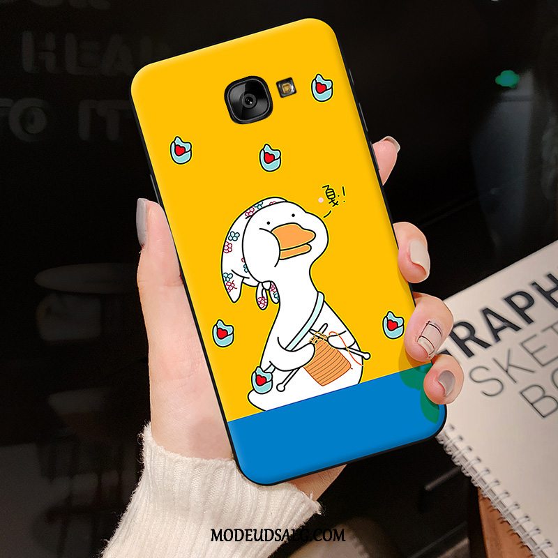 Samsung Galaxy A5 2017 Etui Af Personlighed Kreativ Trendy Silikone Rød