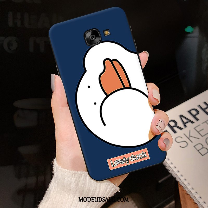 Samsung Galaxy A5 2017 Etui Af Personlighed Kreativ Trendy Silikone Rød