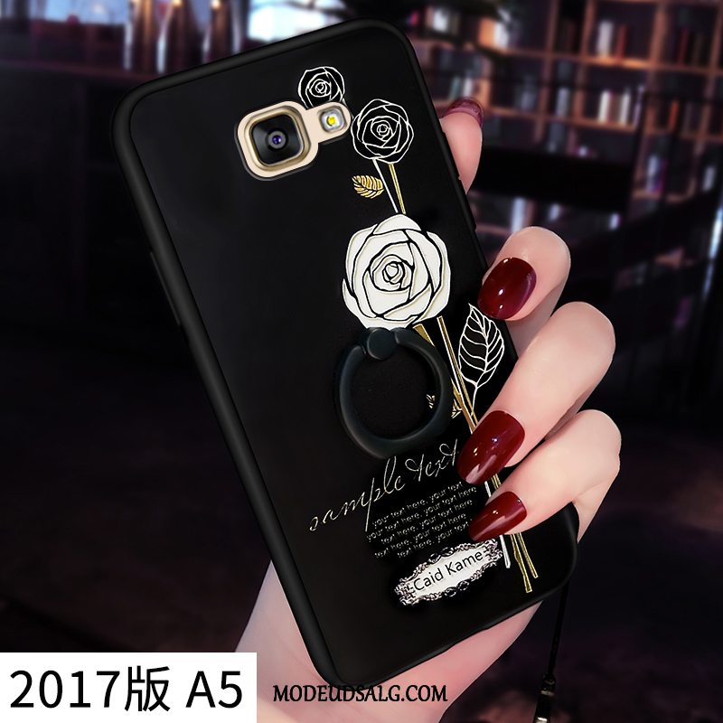 Samsung Galaxy A5 2017 Etui / Cover Mode Kreativ Silikone Blød Hvid