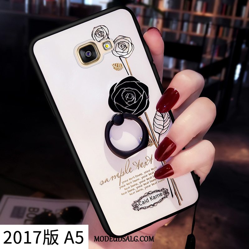 Samsung Galaxy A5 2017 Etui / Cover Mode Kreativ Silikone Blød Hvid