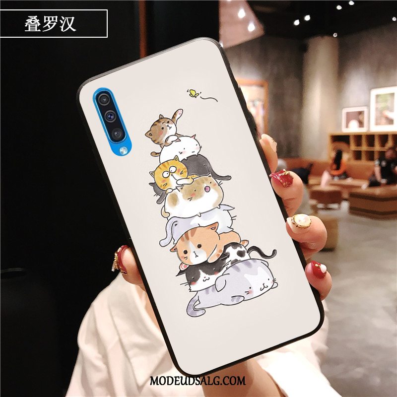 Samsung Galaxy A50 Etui / Cover Anti-fald Relief Ny Cartoon