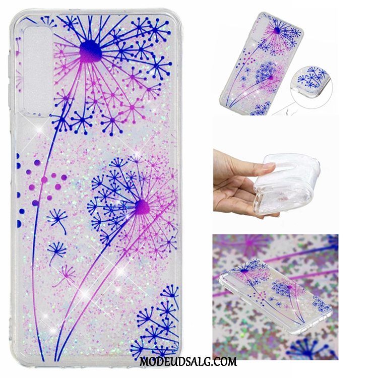 Samsung Galaxy A50 Etui / Cover Silikone-etui Lilla Quicksand