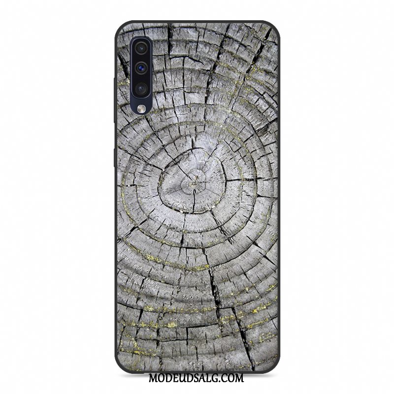 Samsung Galaxy A50 Etui Kreativ Cover Mønster Beskyttelse Hvid