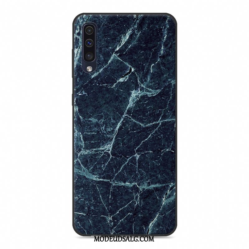 Samsung Galaxy A50 Etui Kreativ Cover Mønster Beskyttelse Hvid