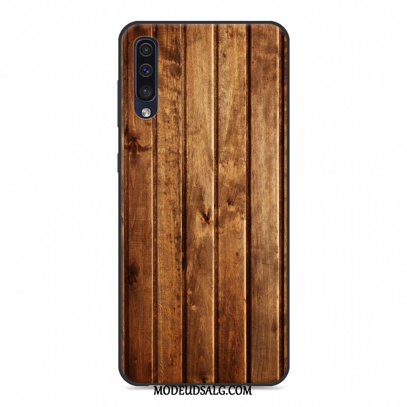 Samsung Galaxy A50 Etui Kreativ Cover Mønster Beskyttelse Hvid