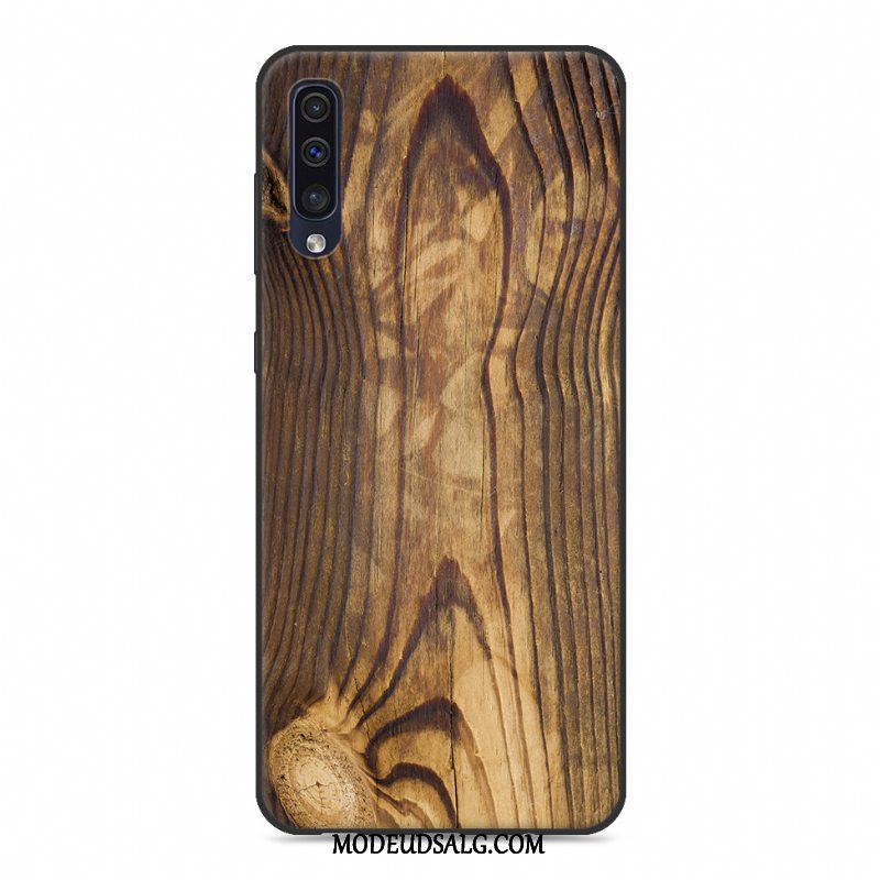 Samsung Galaxy A50 Etui Kreativ Cover Mønster Beskyttelse Hvid