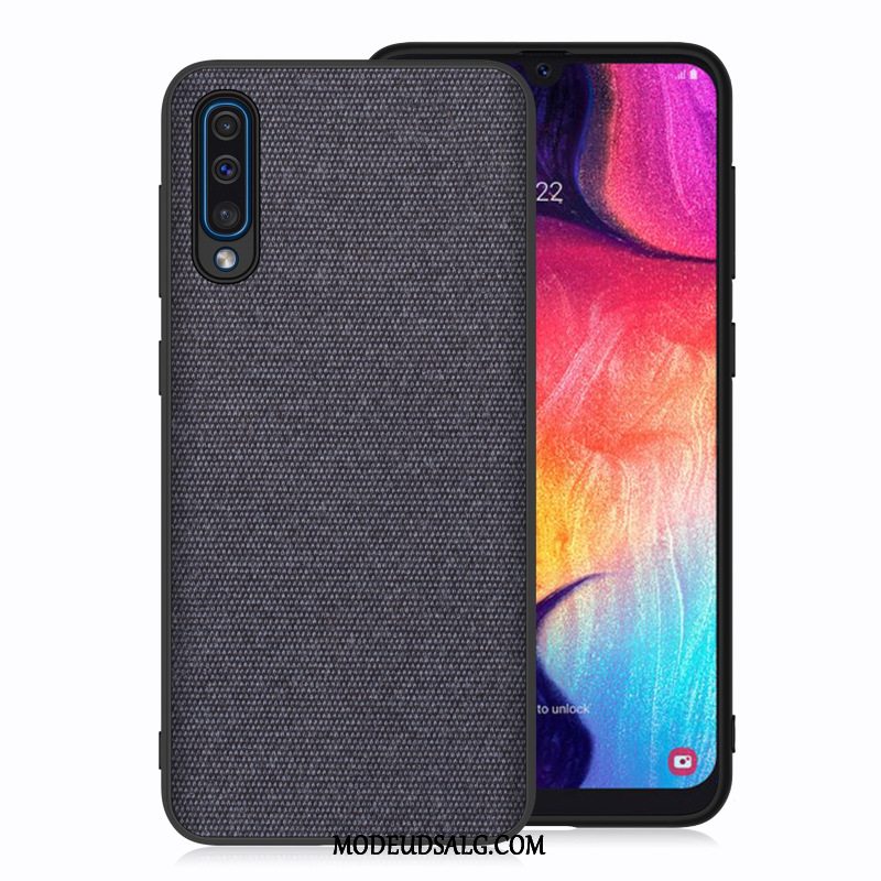 Samsung Galaxy A50 Etui Rød Klud