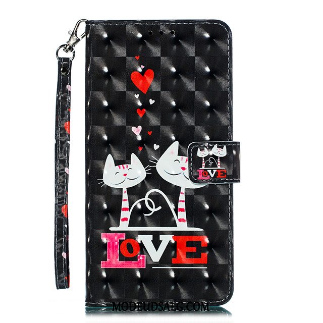 Samsung Galaxy A50 Etui Silikone Cartoon Beskyttelse Hængende Ornamenter Cover