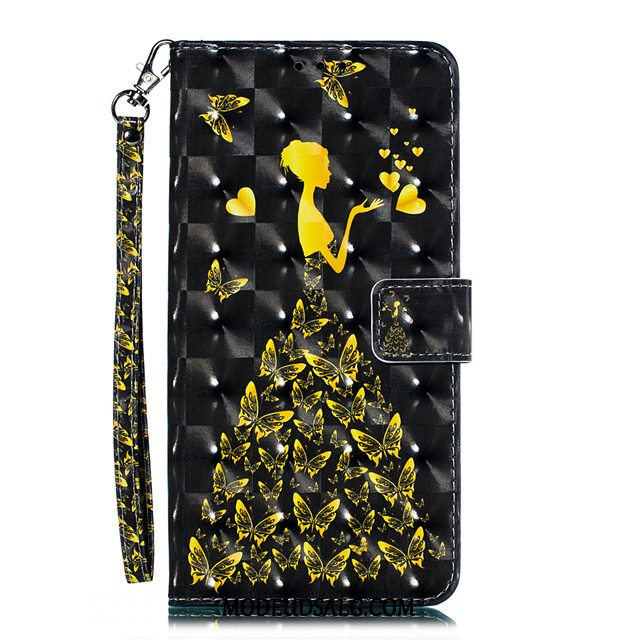 Samsung Galaxy A50 Etui Silikone Cartoon Beskyttelse Hængende Ornamenter Cover