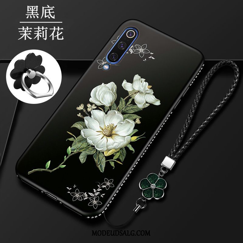 Samsung Galaxy A50 Etui Trend Silikone Blomster Blød Alt Inklusive