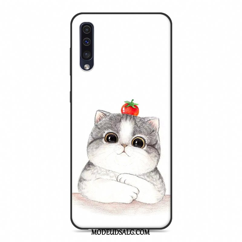 Samsung Galaxy A50 Etui Trend Vintage Anti-fald Blød Smuk