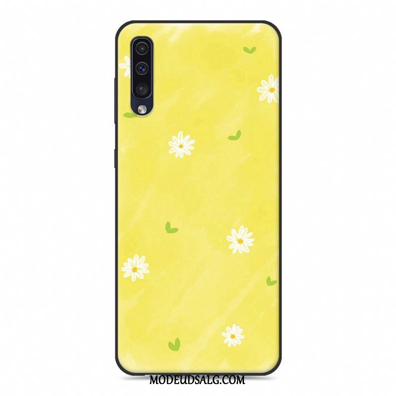 Samsung Galaxy A50 Etui Trend Vintage Anti-fald Blød Smuk