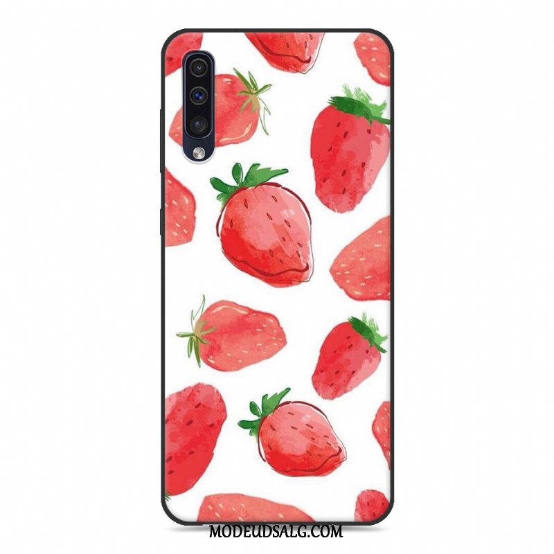 Samsung Galaxy A50 Etui Trend Vintage Anti-fald Blød Smuk