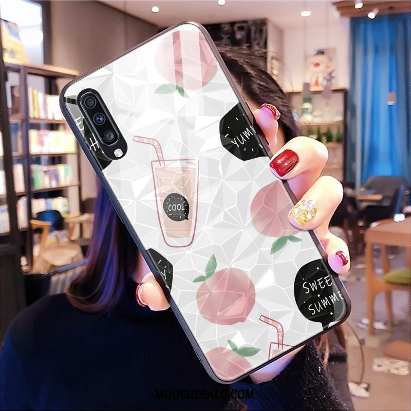 Samsung Galaxy A50s Etui Blå Cartoon Alt Inklusive Blød Rombe