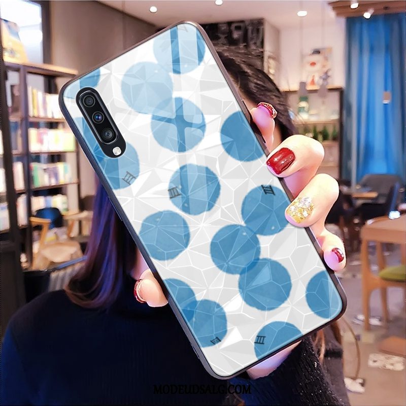 Samsung Galaxy A50s Etui Blå Cartoon Alt Inklusive Blød Rombe