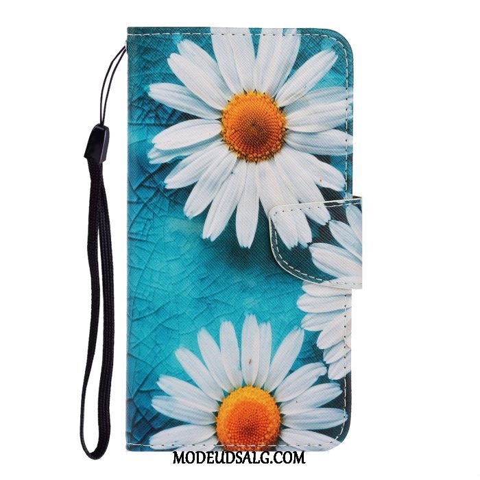 Samsung Galaxy A50s Etui Blå Folio Alt Inklusive Smuk Cover