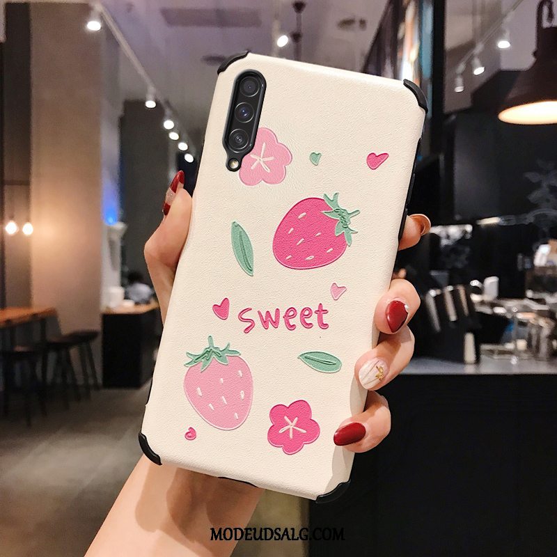 Samsung Galaxy A50s Etui Cover Beskyttelse Cartoon Grøn Alt Inklusive