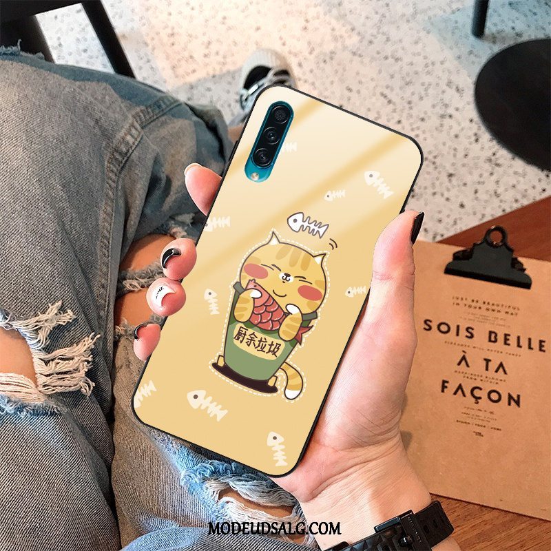 Samsung Galaxy A50s Etui Cover Gul Beskyttelse Blød Trend