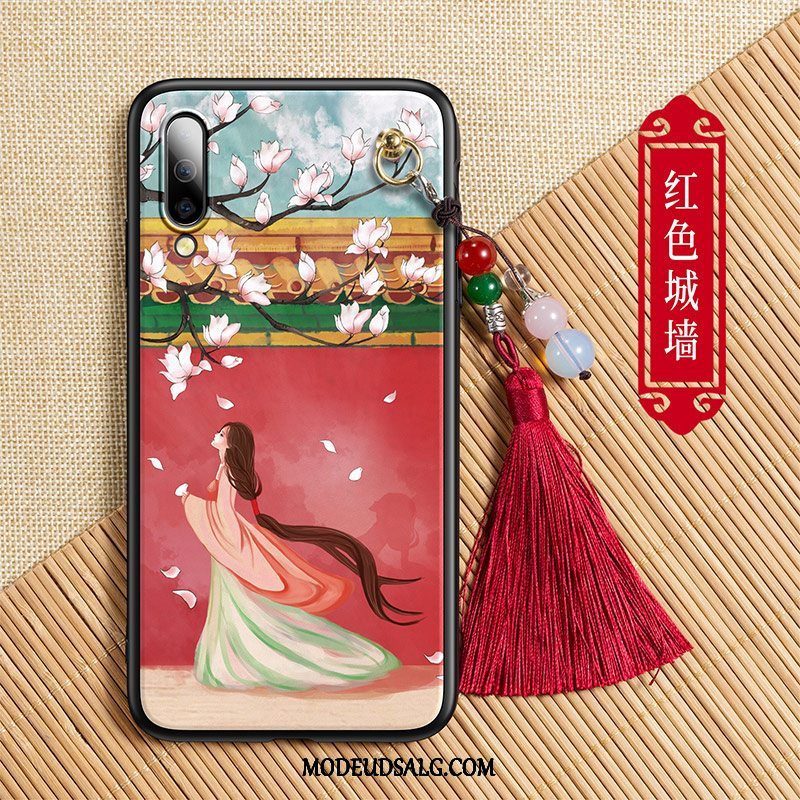 Samsung Galaxy A50s Etui / Cover Lyserød Trendy Malet Tassel