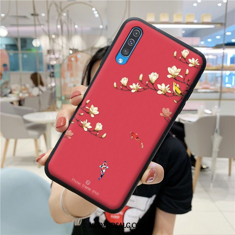 Samsung Galaxy A50s Etui Trend Cover Anti-fald Blød Silikone