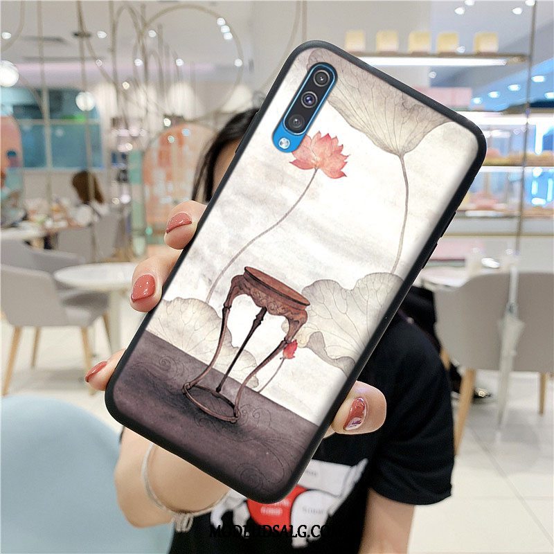 Samsung Galaxy A50s Etui Trend Cover Anti-fald Blød Silikone