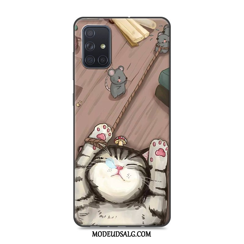 Samsung Galaxy A51 Etui Cover Kreativ Silikone Beskyttelse Cartoon