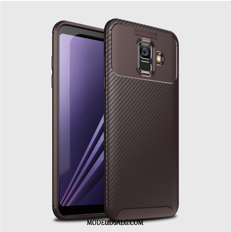 Samsung Galaxy A6 Etui / Cover Gasbag Beskyttelse Silikone Fiber Slim