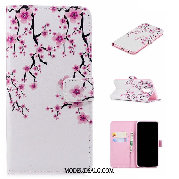 Samsung Galaxy A6 Etui Folio Cartoon Af Personlighed Cover Lædertaske