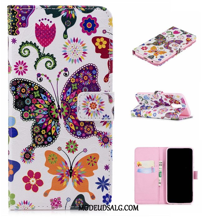 Samsung Galaxy A6 Etui Folio Cartoon Af Personlighed Cover Lædertaske