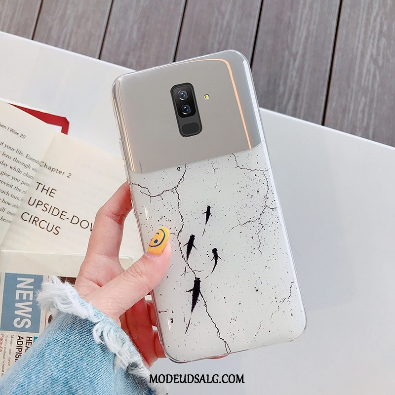 Samsung Galaxy A6+ Etui Membrane Cover Hærdning Mode Farve