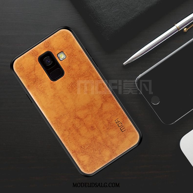 Samsung Galaxy A6 Etui Silikone Business Tynd Blå Cover