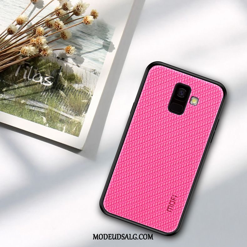 Samsung Galaxy A6 Etui Silikone Business Tynd Blå Cover