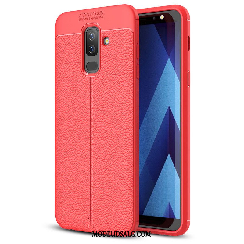 Samsung Galaxy A6+ Etui Silikone-etui Alt Inklusive Beskyttelse Trend Mode