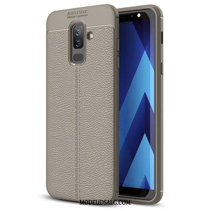 Samsung Galaxy A6+ Etui Silikone-etui Alt Inklusive Beskyttelse Trend Mode