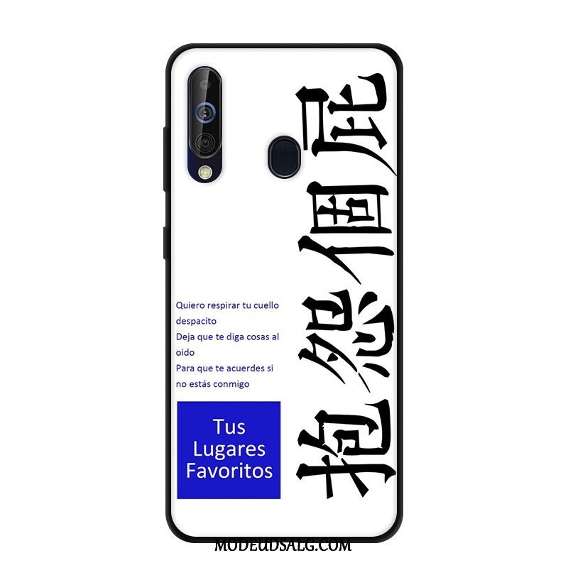 Samsung Galaxy A60 Etui Af Personlighed Anti-fald Cartoon Kreativ Grøn