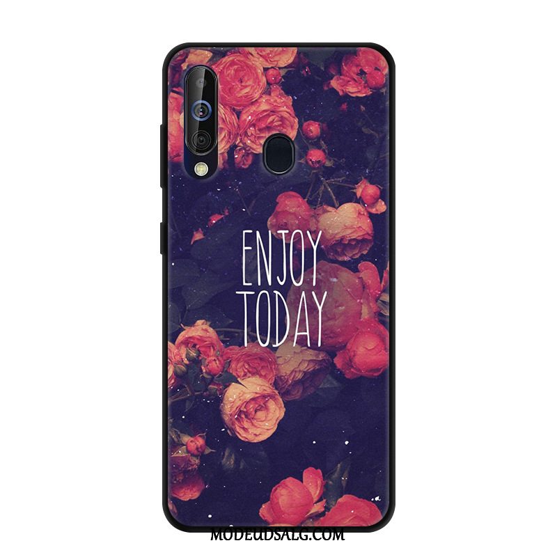 Samsung Galaxy A60 Etui Af Personlighed Anti-fald Cartoon Kreativ Grøn