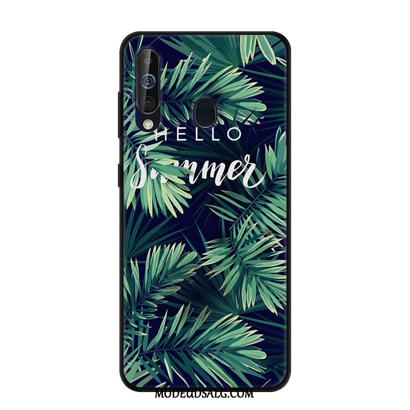 Samsung Galaxy A60 Etui Af Personlighed Anti-fald Cartoon Kreativ Grøn