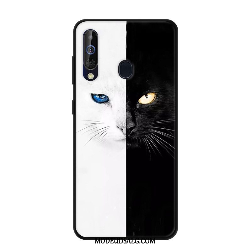 Samsung Galaxy A60 Etui Af Personlighed Anti-fald Cartoon Kreativ Grøn