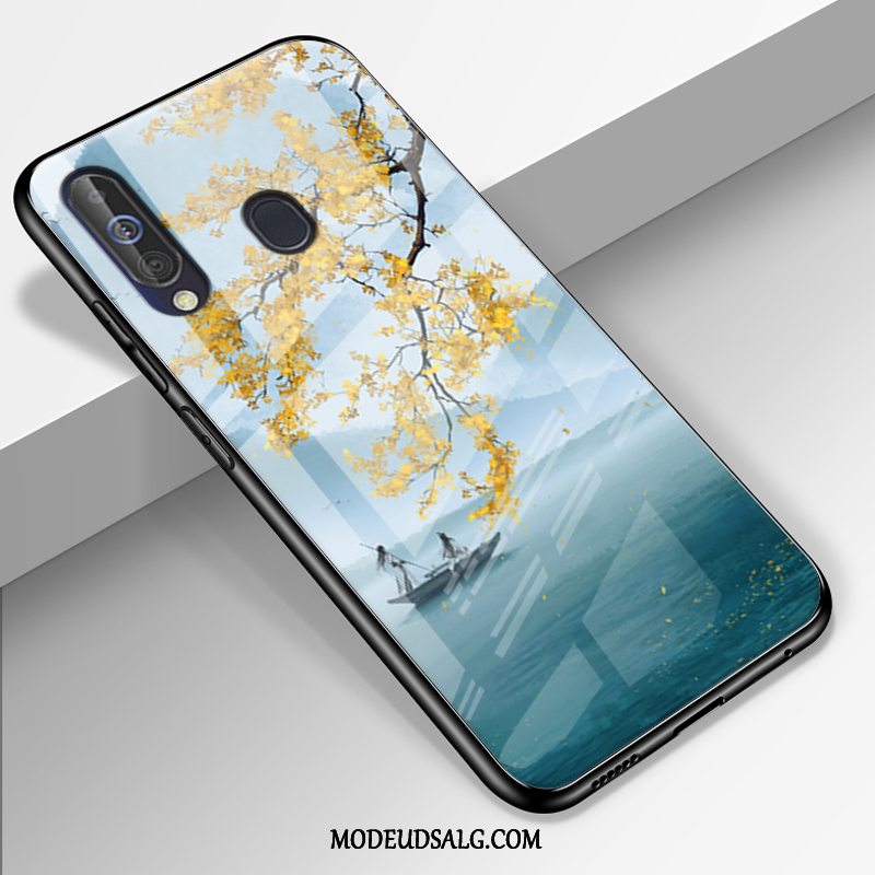 Samsung Galaxy A60 Etui Beskyttelse Rød Cover Glas