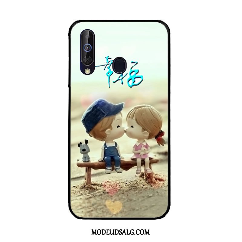 Samsung Galaxy A60 Etui Beskyttelse Tilpas Farve Blød Malet