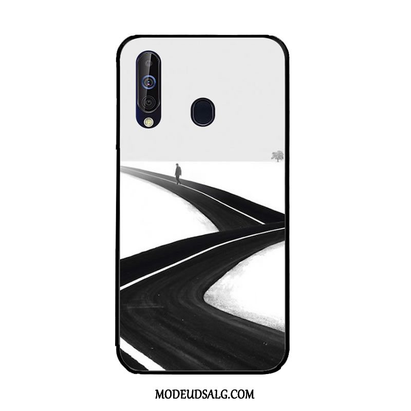 Samsung Galaxy A60 Etui Beskyttelse Tilpas Farve Blød Malet