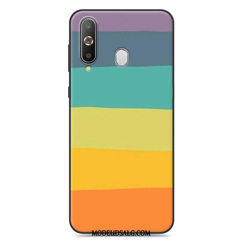 Samsung Galaxy A60 Etui Blød Silikone Af Personlighed Sort Cover