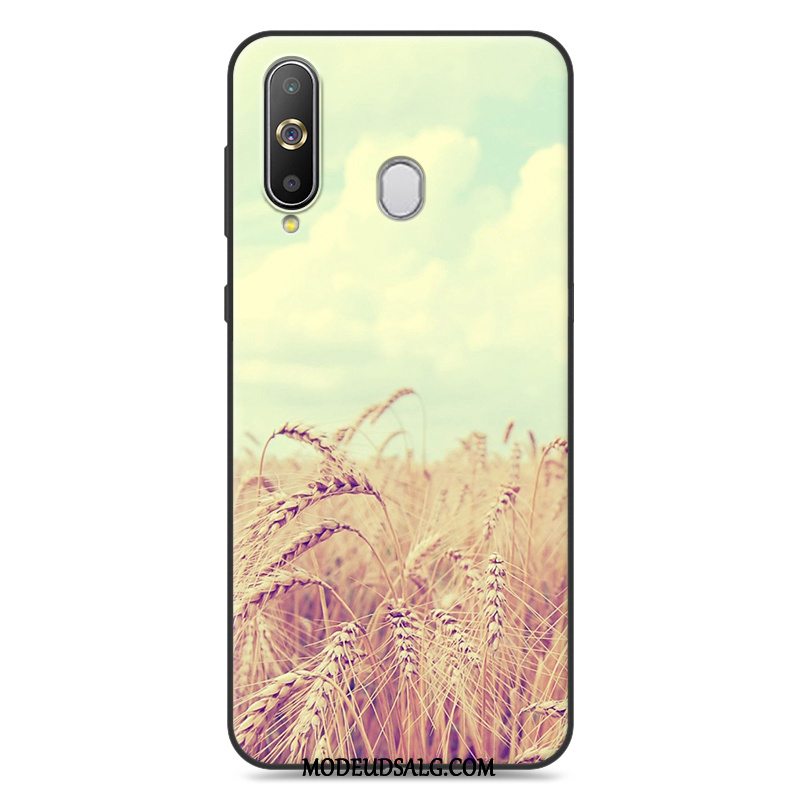 Samsung Galaxy A60 Etui Blød Silikone Af Personlighed Sort Cover