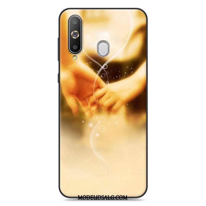 Samsung Galaxy A60 Etui Blød Silikone Af Personlighed Sort Cover