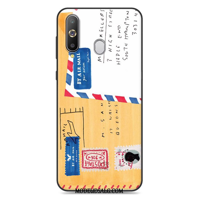 Samsung Galaxy A60 Etui Blød Silikone Af Personlighed Sort Cover