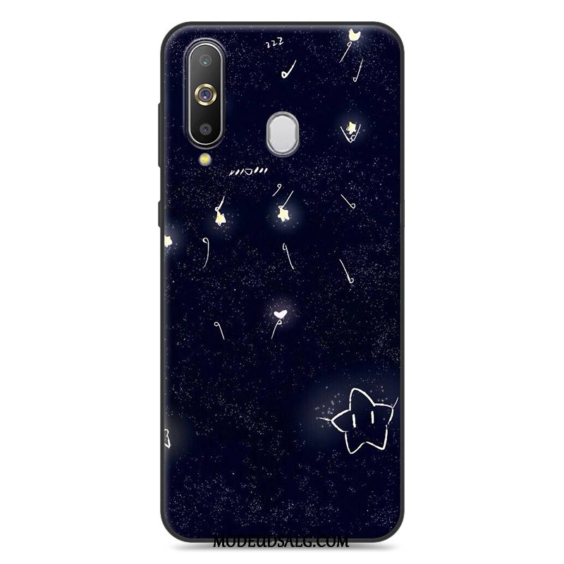 Samsung Galaxy A60 Etui Blød Silikone Af Personlighed Sort Cover