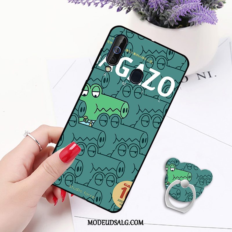 Samsung Galaxy A60 Etui / Cover Hængende Ornamenter Net Red Lilla Beskyttelse